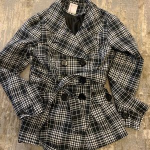 🌹4/$30 SMART SET plaid jacket